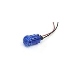 1 pcs : 655-2404-103F - LED Panel Mount Indicators 0.5in SnapIn PCB DOMED BLUE