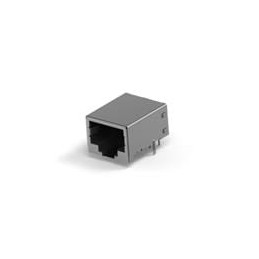 1 pcs : 406732-2 - Modular Connectors / Ethernet Connectors MJ,10MM,8P,SHLD,NO HSG POST,SN