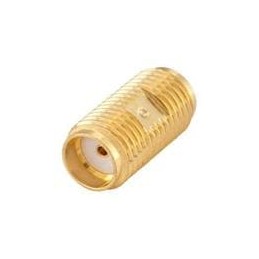 1 pcs : 32K101-K00L5 - RF Adapters - In Series SMA Jack to SMA Jack Straight Adapter