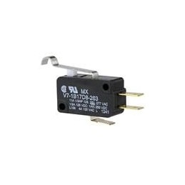 1 pcs : V7-1B17D8-263 - Basic / Snap Action Switches 11 A @ 277 VAC Simultd Rllr Actutor