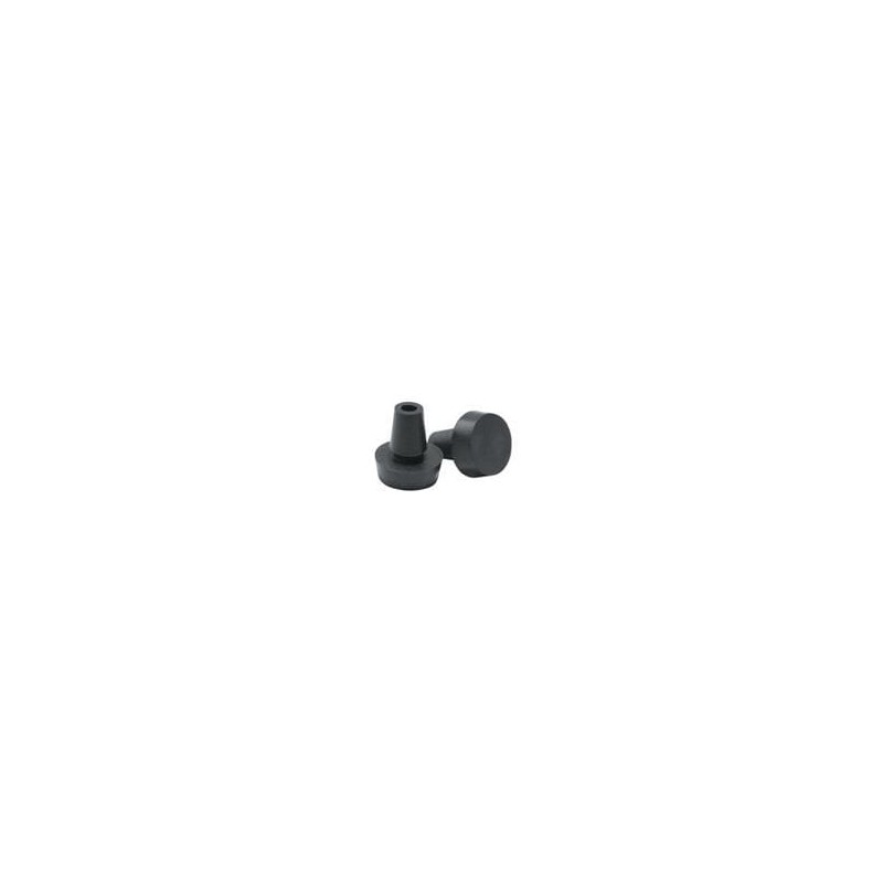 1 pcs : GRF65919A - Bumpers / Feet GROMMET FOOT:PVC BLACK, .590 TYPE 6 GROMMET FT :