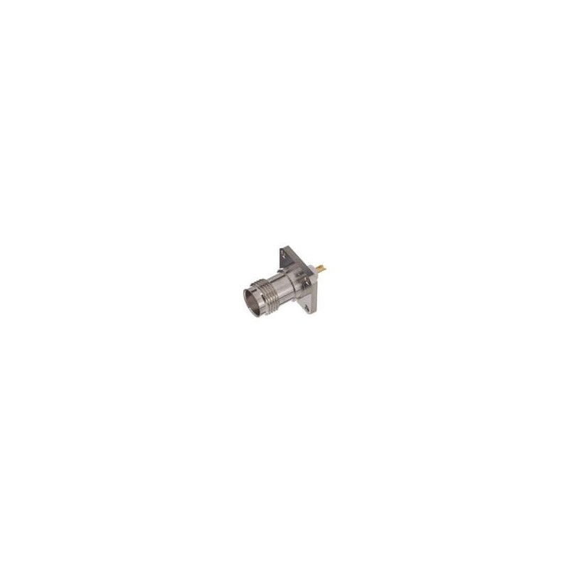1 pcs : R143404000 - RF Connectors / Coaxial Connectors TNC / SQUARE FLANGE JACK RECEPTACLE WITH SOLDER POT CONTACT