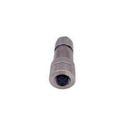 1 pcs : 858FD04-203RCS1 - Circular Metric Connectors M12FW / 4P / D / F / S / 5-8mm