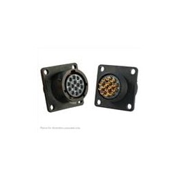 1 pcs : UTS012E14S - Standard Circular Connector 14P Sckt Receptacle Square Flange Sz 12E