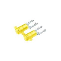 1 pcs : PN10-8LF-2K - Terminals Locking Fork Term NYL insuld