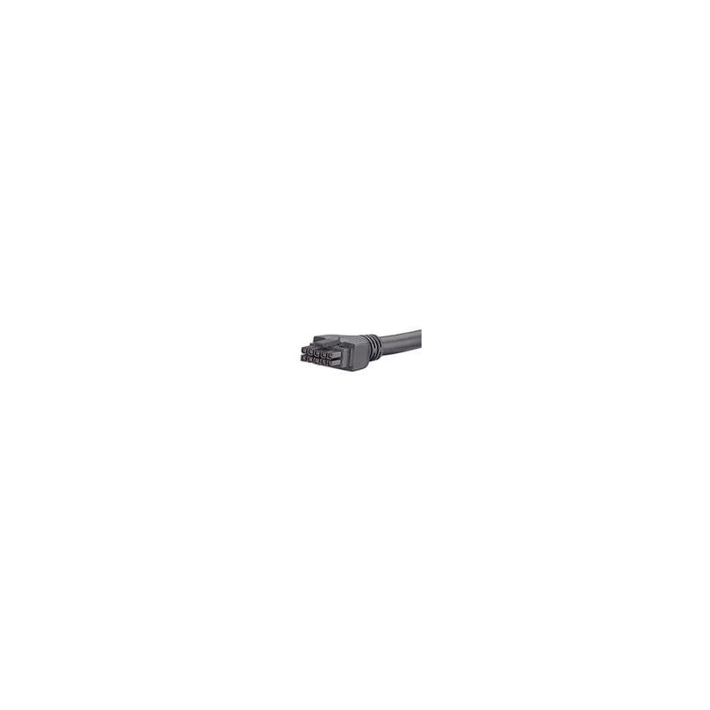 1 pcs : 245132-1005 - Rectangular Cable Assemblies MICROFIT 10CKT CBL DR OVRMLD 0.5M BLK