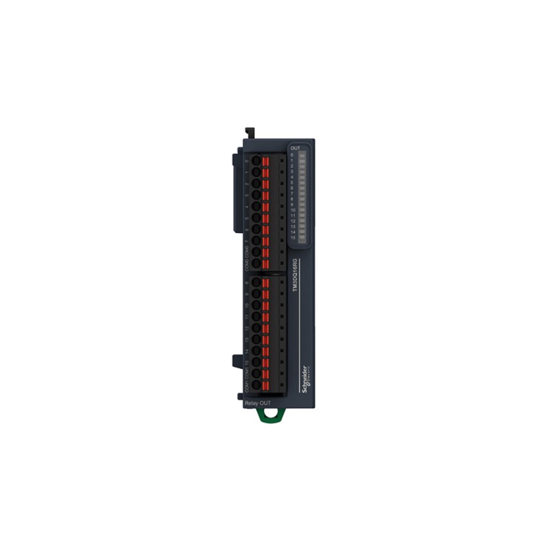 1 pcs - Schneider Electric TM3 Series PLC I/O Module for Use with Modicon M221, Modicon M241, Modicon M251, Relay