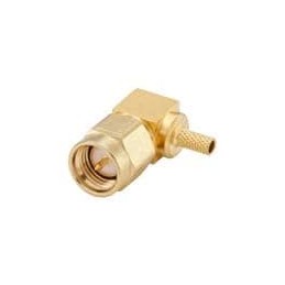 1 pcs : 32S207-302L5 - RF Connectors / Coaxial Connectors SMA Right Angle Plug
