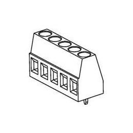 1 pcs : 39593-3016 - Fixed Terminal Blocks 5.0MM EUROBLOCK PC VERT GRN 16CKT