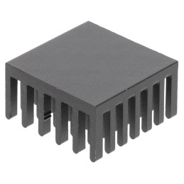 1 pcs - Heatsink, Universal Square Alu, 14.8K/W, 23 x 23 x 12.3mm