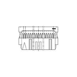 1 pcs : 2-215919-0 - FFC & FPC Connectors AMP-LATCH 15.2 HIGH TAPE