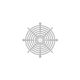 1 pcs : LZ46-1 - Fan Accessories Fan Finger Guard, Glass-Fiber Reinforced Plastic, for Series RG190, 133mm