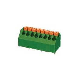 1 pcs : TBL002A-350-08GR-2OR - Fixed Terminal Blocks Terminal block, screwless, 3.50, 45, 8 poles, green w orange tab