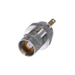 1 pcs : BJ770 - RF Connectors / Coaxial Connectors TRB Blkhd Strt Jack Front Mt Sldr 3-lug