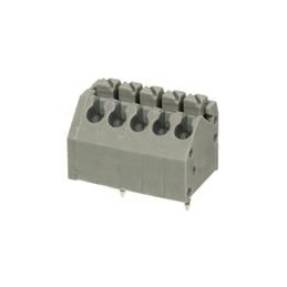 1 pcs : TBL002A-350-05GY-2GY - Fixed Terminal Blocks Terminal block, screwless, 3.50, 45, 5 poles, cool gray