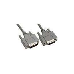 1 pcs : CS-DSDMDB15MF-015 - D-Sub Cables DELUXE DB15M/F MOLDED 15'