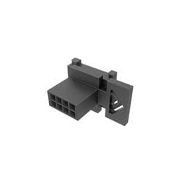 1 pcs : 10160855-08GLF - Headers & Wire Housings MinitekPwr 3.0Dual Row Plug 8 POSBlack