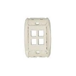 1 pcs : AX102249 - Modular Connectors / Ethernet Connectors KCONN FACEPLATE 4PT