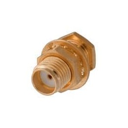 1 pcs : 142-0701-401 - RF Connectors / Coaxial Connectors REAR MT BLHD JCK GLD