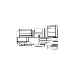 1 pcs : L08-01ABAS-MR7001 - LED Panel Mount Indicators BRASS, NI PLATED DC5V,RD/TGN