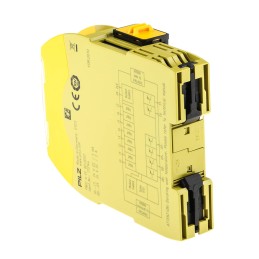 1 pcs - Pilz PNOZ m EF Safety Controller, 8 Safety Inputs, 2 Safety Outputs, 24 V dc