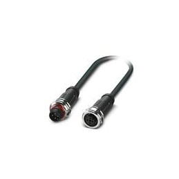 1 pcs : 1224019 - Sensor Cables / Actuator Cables SAC-4P-P12MS/ 1,5-PUR/P12FS