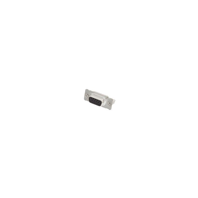 1 pcs : 173113-0068 - D-Sub High Density Connectors FCT HD DSUB STR PC RCPT 15 PN W/SNAPIN