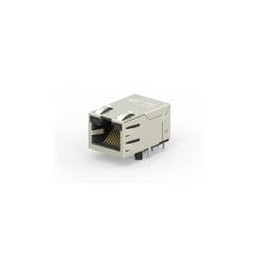 1 pcs : 5-2301994-2 - Modular Connectors / Ethernet Connectors RJ45 JACK INT.MAG. 10/100 LED 1X1 INV.