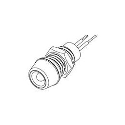 1 pcs : L08-01GAAS-MR7001 - LED Panel Mount Indicators GREEN METAL DC 4V