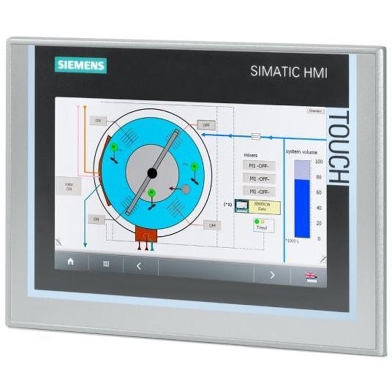 1 pcs - Siemens SIMATIC Series TP700 Comfort HMI Panel - 7 in, TFT Display, 800 x 480pixels