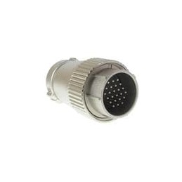 1 pcs : JR25PK-24P(71) - Standard Circular Connector 24P CBLE PLUG ST 25 SHELL SZ
