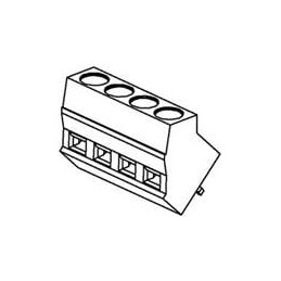 1 pcs : 39593-4319 - Fixed Terminal Blocks 5.0MM EUROBLOCK PC 45 GRN 19CKT