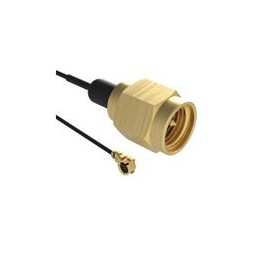 1 pcs : 095-902-544-200 - RF Cable Assemblies SMA (M)-AMC(M)R/A 200MM