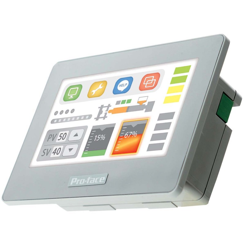 1 pcs - Pro-face GP4100 Series Touch Screen HMI - 4.3 in, TFT LCD Display, 480 x 272pixels