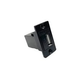 1 pcs : NHUSBAAB - USB Connectors NH SERIES USB 2 NARROW MOD PNL