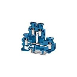 1 pcs : 1066345 - DIN Rail Terminal Blocks MUTTB 2,5-PV BU