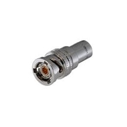 1 pcs : PL75C-201 - RF Connectors / Coaxial Connectors TRB Strt Plug for M17/176-00002 3-lug