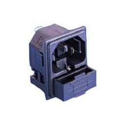 1 pcs : PF0011/20/28 - AC Power Entry Modules SNAP-IN FUSED SOL TB