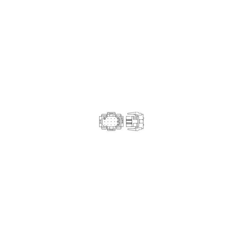 1 pcs : 1-640525-0 - Pin & Socket Connectors 24CKT MATRIX PLUG