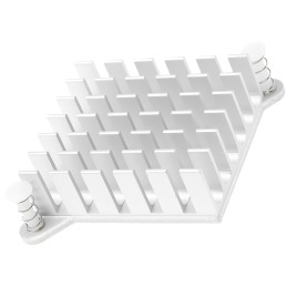 1 pcs - Heatsink, 9K/W, 49 x 49 x 15mm, Adhesive Foil