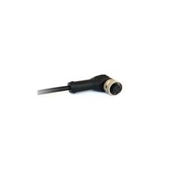 1 pcs : PXPPVC12RAF04DCL010PVC - Sensor Cables / Actuator Cables M12 RA Overmould Flex Cbl Conn