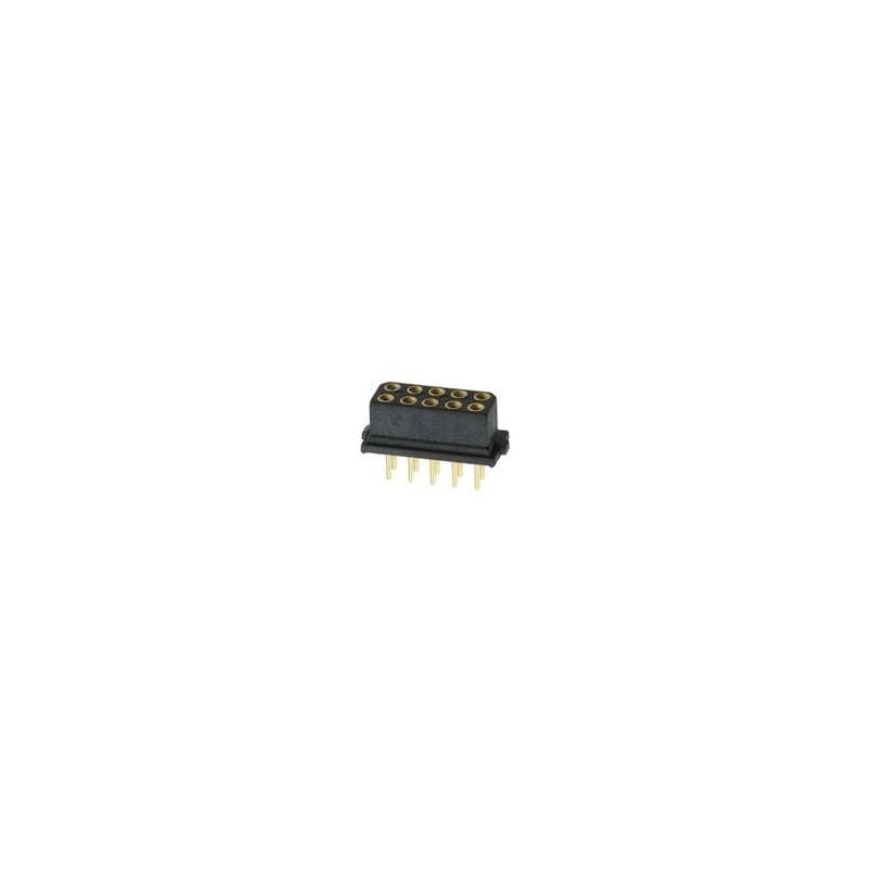 1 pcs : M80-8871005 - Power to the Board 5+5 POS DIL FEMALE VERT GOLD
