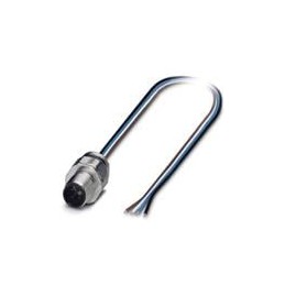 1 pcs : 1693775 - Circular Metric Connectors M12 BLHD PLG 4P W/CB