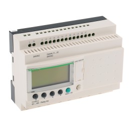 1 pcs - Schneider Electric Zelio Logic Series Logic Module, 24 V ac Supply, Relay Output, 12-Input, Discrete Input
