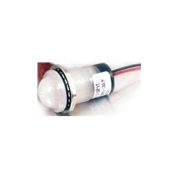 1 pcs : 657-2004-303F - LED Panel Mount Indicators White 100fL 24V Dome Lens