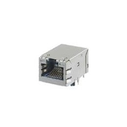 1 pcs : 93755-5226 - Modular Connectors / Ethernet Connectors MXMag FstENeT 4CORE W/TABS W/LED GRN/YLW