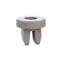 1 pcs : 60SGN00013 - Circuit Board Hardware - PCB Grommet Nut, .275x.290 Hole, .031-.125 Panel Thk, Natural,Nylon,8 Screw,.250 T