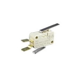 1 pcs : D449-R1RA-G2 - Basic / Snap Action Switches SPDT QC StrghtRllr Lever 10A 1/4 HP