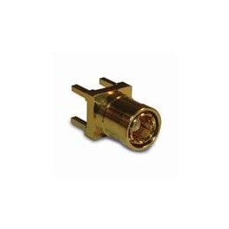 1 pcs : 142134 - RF Connectors / Coaxial Connectors SMB VERTICAL PLUG GOLD