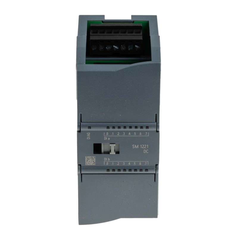 1 pcs - Siemens SM 1221 Series PLC I/O Module for Use with SIMATIC S7-1200 Series, Digital